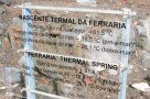 Heiße Thermalquelle von Ferraria