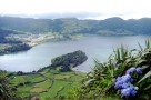 Die Caldera von Sete Cidades