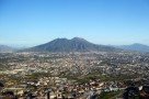 Neapels Vororte und der Vesuv
