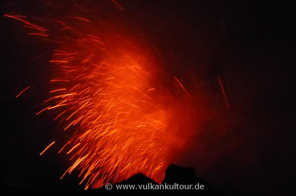 Explosion Stromboli (© Wolfgang Haas)