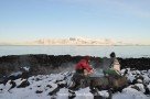 Islands kleinster Hot Pot auf der Seltjarnarnes-Halbinsel
