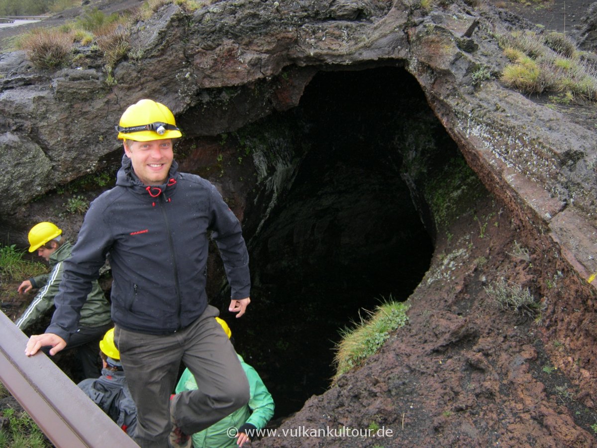Höhlenmenschen nach der Speleologentour...