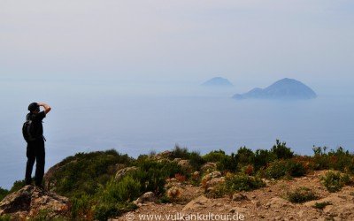 Salina - auf dem Monte Fossa delle Felci - der höchste Gipfel des Äolischen Archipels