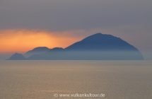 Blick auf Filicudi & Alicudi