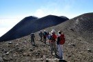 Ätna - Gipfelkrater Voragine Grande und Südostkrater
