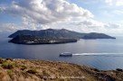 Blick von Lipari nach Vulcano