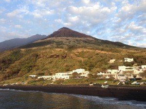 Ankunft auf Stromboli