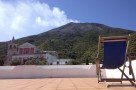 Stromboli - Dachterrasse unserer Pension