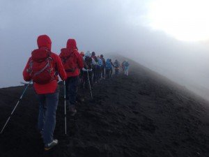 Stromboli - Gipfelanstieg