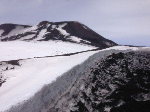 Ätna - Quota 2900 Meter (Blick auf den Südostkrater)