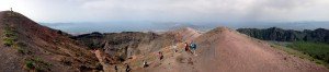 Vesuv Krater Panorama