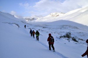 Wanderung ins Hveradalur zu einem heißen Bach