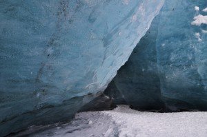 Eishöhle im Sólheimajökull