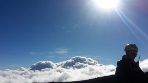 20171028 Feuerberge Siziliens Angekommen auf 3269m in gleißendem Sonnenschein