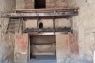 Herculaneum - verbranntes Holz (Treppe und Obergeschoß)