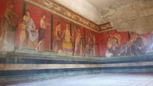 Pompeji - in der Villa dei Misteri