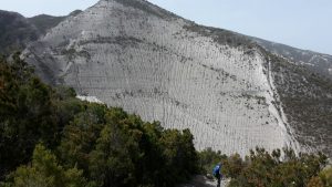 Lipari - Blick auf die Bimssteinbrüche