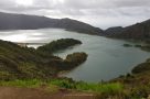 Lagoa do Fogo - noch wolkenfrei!