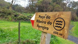 Tolle kurze (uns rutschoge) Wanderung auf Flores