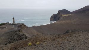 Der Leuchtturm von Capelinhos (Faial)