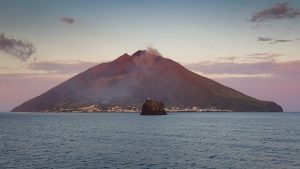 Morgendliche Ankunft auf Stromboli