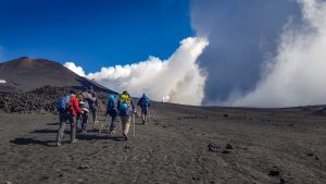 Ätna - Wanderung zur Eruptionsspalte