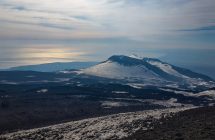 Ätna - Blick auf den Golf von Catania