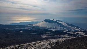 Ätna - Blick auf den Golf von Catania