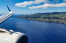 Anflug auf Terceira