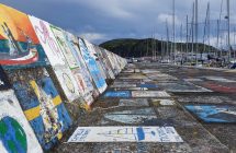 Horta - im Seglerhafen