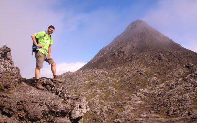 Fabi auf dem Pico (Azoren)