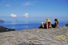 Sehnsüchtiger Blick von Vulcano zum Stromboli