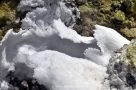 Schneeweißer Alaun (ein Schwefelsalz)
