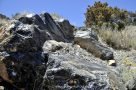 Gläserne Obsidianfelsen auf Lipari