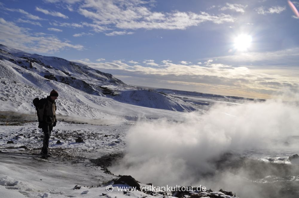 Heiße Quellen bei Hveragerði