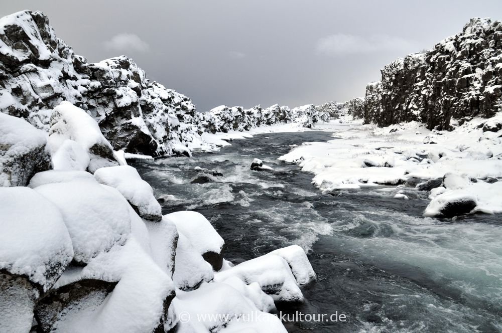Öxará-Fluss im Þingvellir