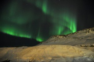 Polarlichter über Hveragerði