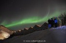 Polarlichter über Hveragerði - Hotel Frost og Funi