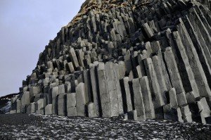 Basalsäulen am Reynisfjara