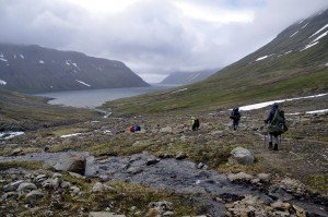 Abstieg in den Veiðileysufjörður