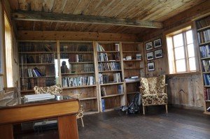 Islands kleinste Bücherei (auf Flatey)