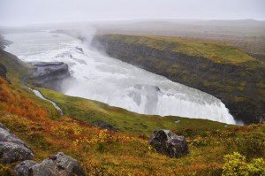 Gullfoss im Herbst