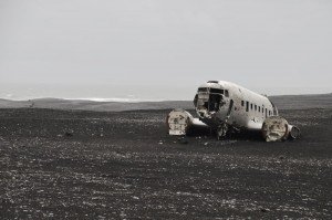 Flugzeugwrack auf dem Sólheimasandur