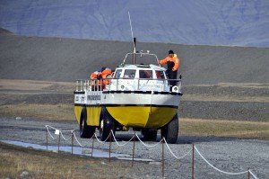 Amphibienboot für die Gletscherlagune Jökulsárlón