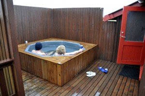 Hütte mit Hot Pot in Sandgerði