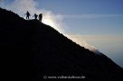 Stromboli Aufstieg kurz vor dem Gipfel