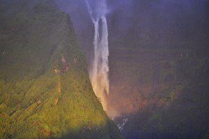 Wasserfall auf Flores