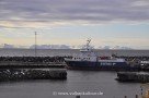 Hafen von Grímsey mit unserer Fähre