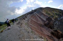 Kraterumrundung am Vesuv