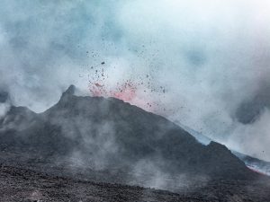 Der Spattercone (Foto © M. Brunner)